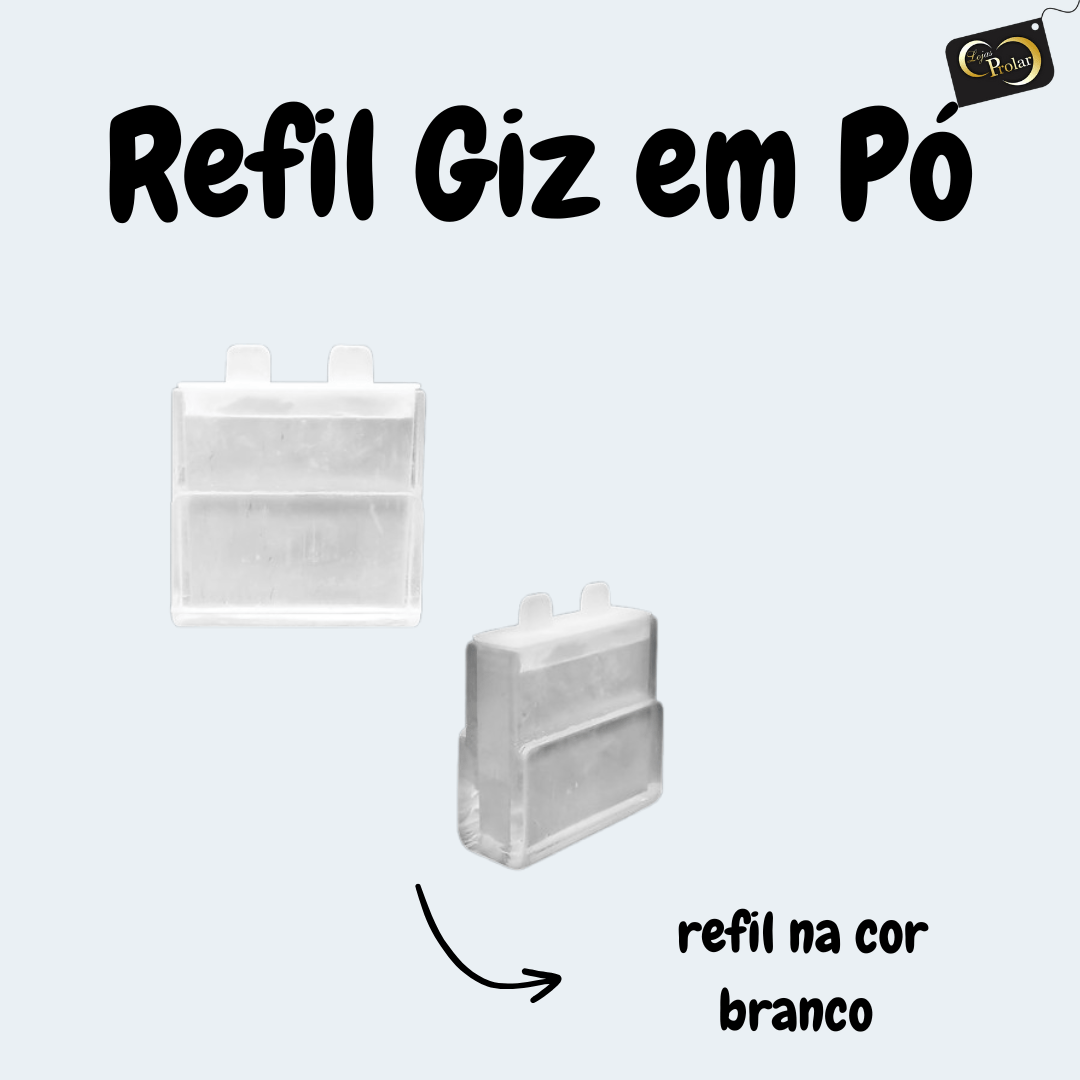 REFIL EM PÓ BRANCO