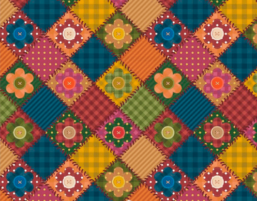 TRICOLINE PATCH COLORIDO JUNINO
