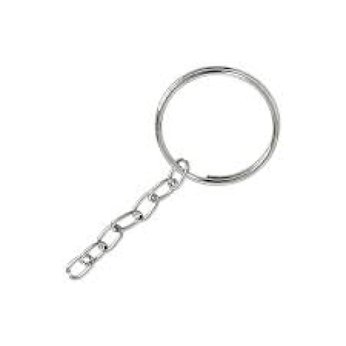 ARGOLA DE CHAVEIRO 24MM NIQUELADA 