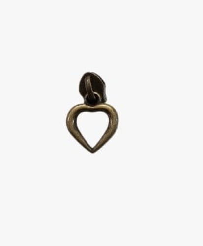 CURSOR CORAÇÃO VAZADO OURO VELHO