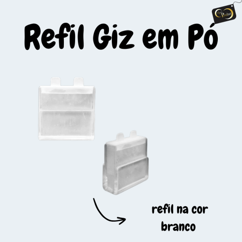 REFIL EM PÓ BRANCO