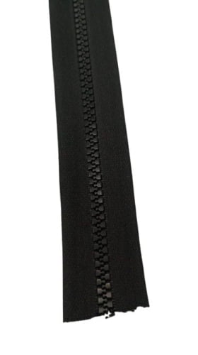 ZIPER TRATORADO PRETO