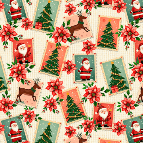 TRICOLINE CARTAO POSTAL NATAL 