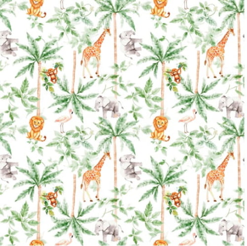 TRICOLINE FLORESTA COM BICHOS