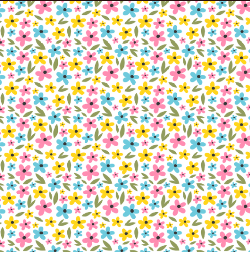 TRICOLINE FLORZINHAS COLORS