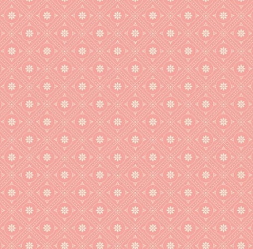 TRICOLINE GEOMETRICO FLORAL FD ROSE