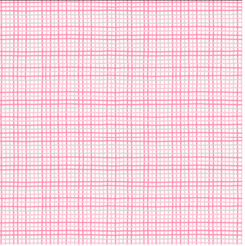TRICOLINE MINI QUADRICULADO ROSA/PINK