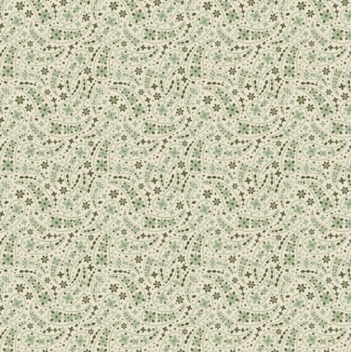 TRICOLINE PAISLEY VERDE 