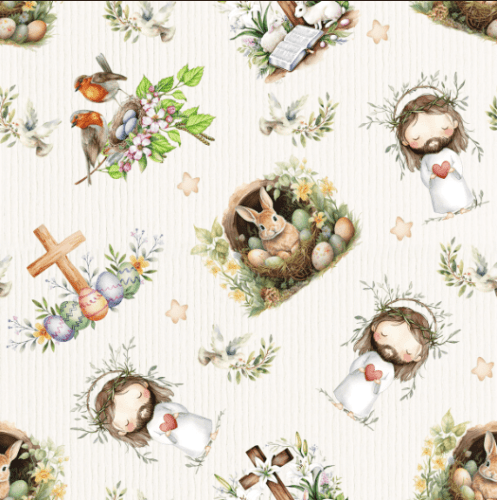 TRICOLINE PASCOA JESUS