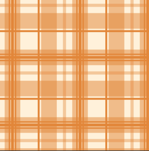 TRICOLINE PASCOA XADREZ LARANJA