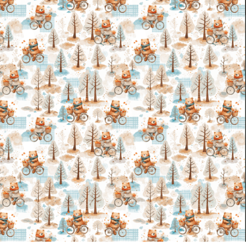 TRICOLINE URSO DE BICICLETA INVERNO