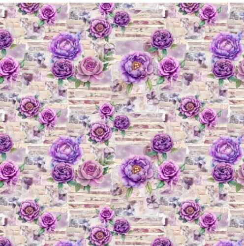 TRICOLINE DIGITAL ROSAS LILAS