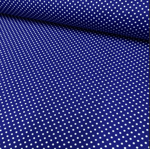 Tricoline Mini Poa Azul Royal