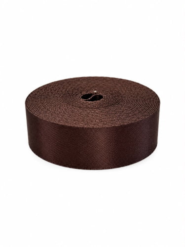 ALÇA ACETINADA 30MM MARROM