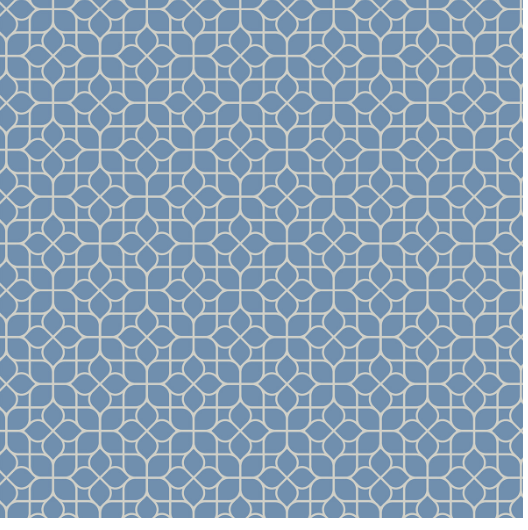TRICOLINE AZULEJO GEOMETRICO AZUL ANTIGO