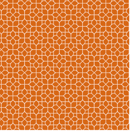 TRICOLINE AZULEJO GEOMETRICO LARANJA