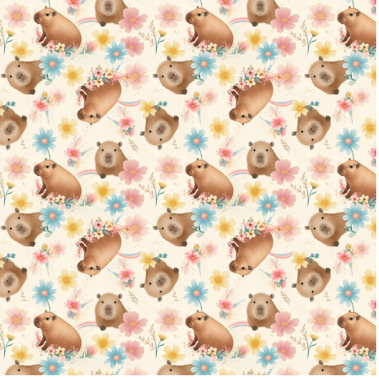 TRICOLINE CAPIVARA FOFAS