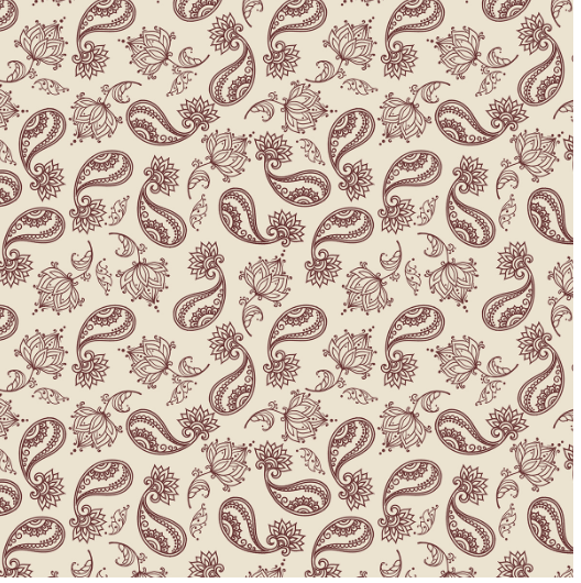 TRICOLINE FLOR DE LOTUS BEGE/MARROM 