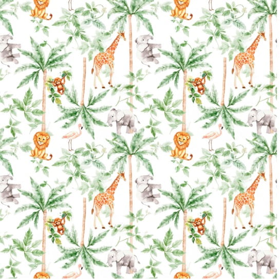 TRICOLINE FLORESTA COM BICHOS