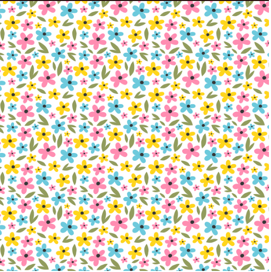 TRICOLINE FLORZINHAS COLORS