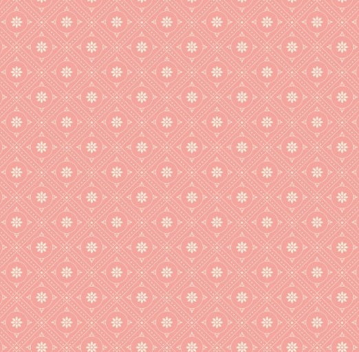 TRICOLINE GEOMETRICO FLORAL FD ROSE