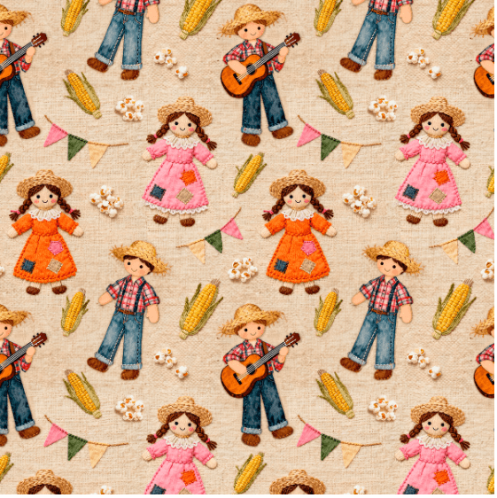 TRICOLINE JUNINO DANCANTE