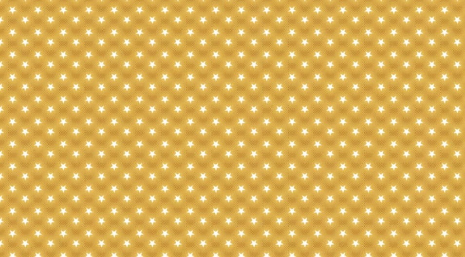 TRICOLINE MINI ESTRELAS  FD AMARELO