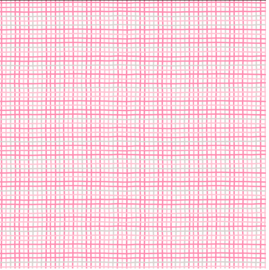 TRICOLINE MINI QUADRICULADO ROSA/PINK