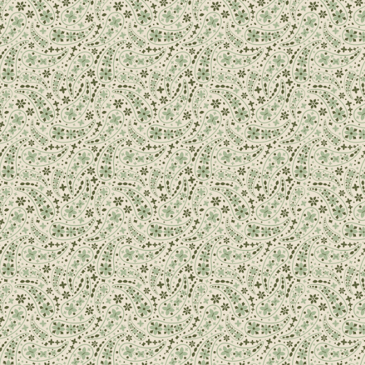 TRICOLINE PAISLEY VERDE 