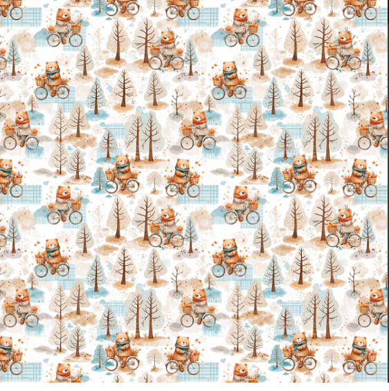 TRICOLINE URSO DE BICICLETA INVERNO