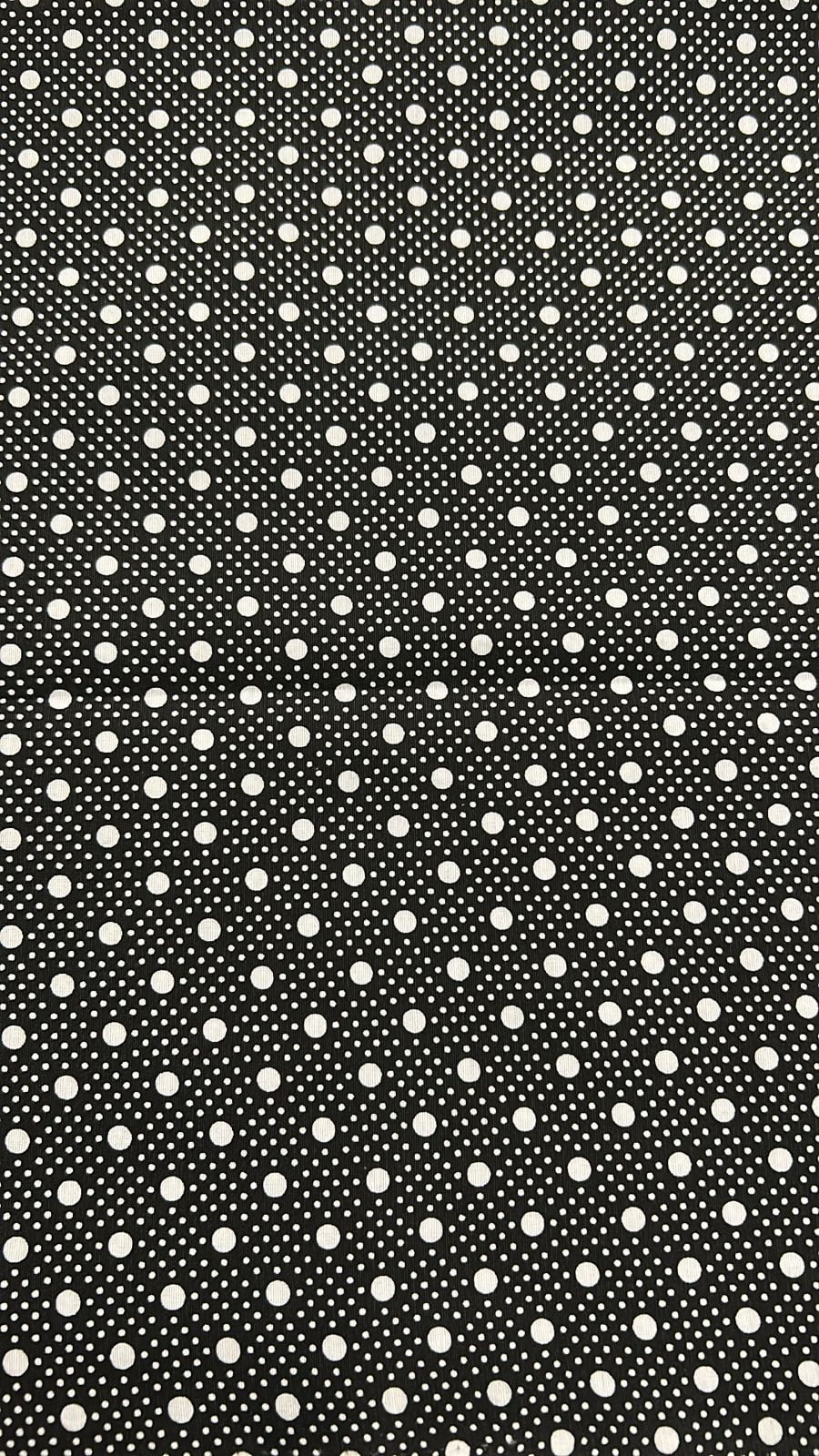 TRICOLINE POA ANGOLA PRETO/BRANCO