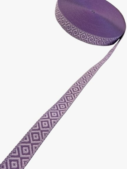 ALÇA 30MM 3D GLAMUR/LILAS